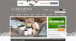 Desktop Screenshot of gardensillustrated.com